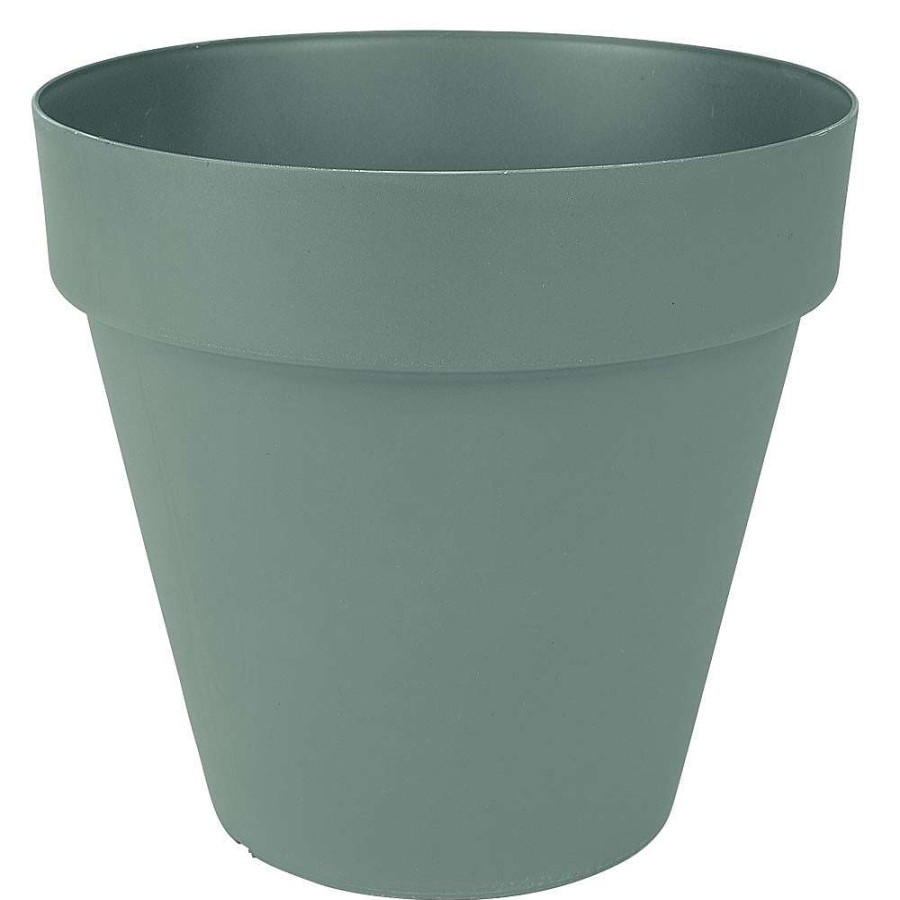 Gifi Cache Pot Rond Plastique Gris Fonc Pot Jardini Re Et Bac Fleur